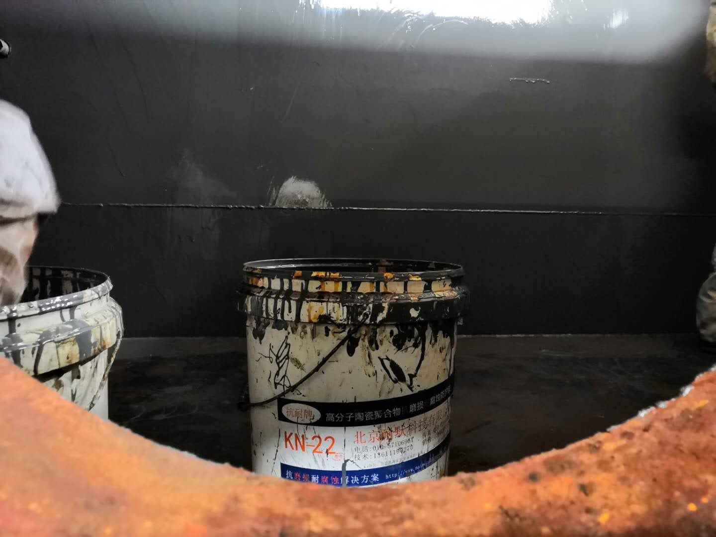 烟道防腐材料在管道中施工效果不错 烟道防腐材料在管道中施工效果不错